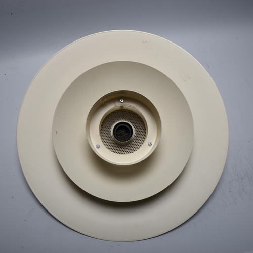 506 - A 1970s'/80s Scandinavian Toppic alunimium pendant lamp, diameter 41cm