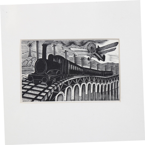 723 - Eric Ravilious (1903-1942), wood engraving from 