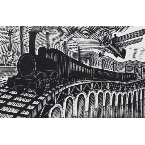 723 - Eric Ravilious (1903-1942), wood engraving from 