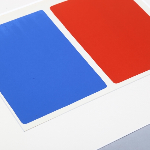 780 - Ellsworth Kelly, an original lithograph published by the Red Phone Gallery 1966, 25cm x 18.5cm, moun... 