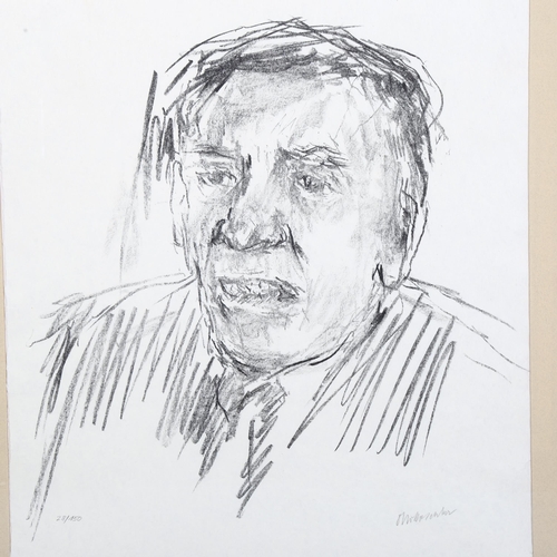 827 - Oscar Kokoshka (Austrian 1886-1980), 'Portrait No. 23/150', original signed lithograph, image 50cm x... 