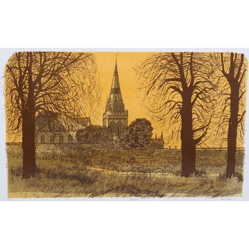 837 - Robert Tavener (British 1920-2004) 'Chichester', lithograph, , an edition of 24/50, signed bottom ri... 