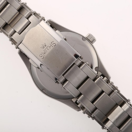 1008 - *WITHDRAWN* SMITHS - a stainless steel De Luxe Everest automatic bracelet watch, ref. PRS-25, cream ... 