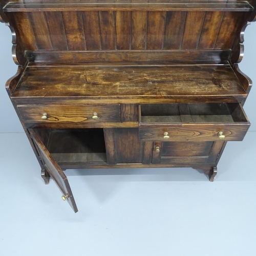 2020 - Greenings of Oxford, an oak dresser by Ambrose Heal for Heals, circa 1910. 132x156x40cm.