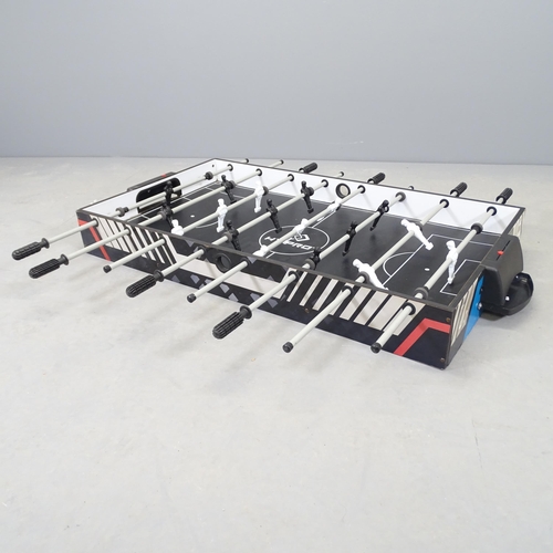 2558 - A Hy-Pro table football game. Overall 122x45cm.