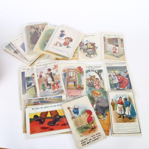 158 - A collection of Donald McGill postcards