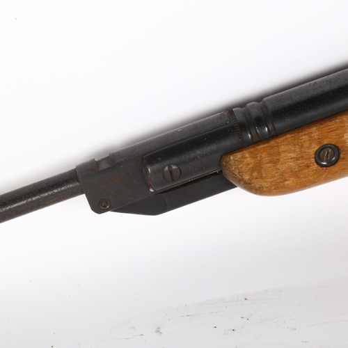 27 - A Slavier (Czechoslovakia) .22 air rifle, L90cm