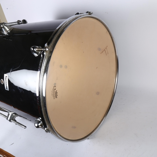 233 - TORNADO - a Mapex Tornado Floor Tom drum, with extendable legs, drum only, H43cm, D42cm