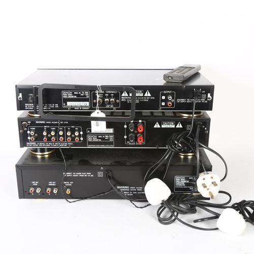 240 - DENON - a Precision Audio component/integrated stereo amplifier PMA-250 II, a PCM Audio technology/c... 