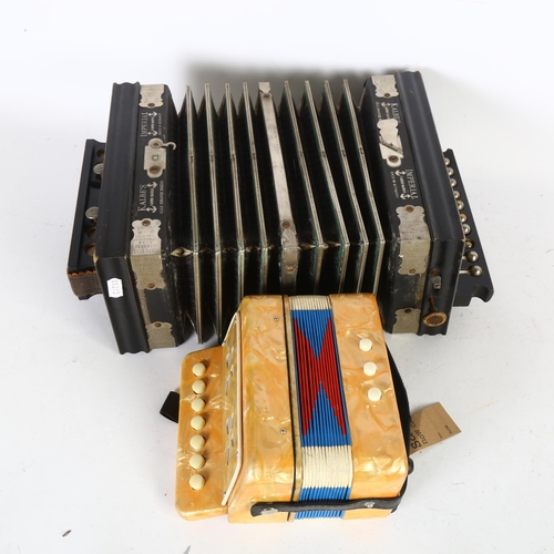 265 - KALBE'S - an Antique accordion, Kalbe's Imperial, made in Germany, and 1 other modern accordion (2)