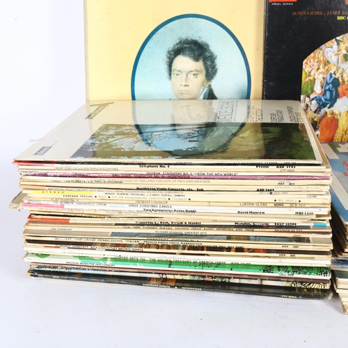 269 - A quantity of vinyl LPs, including various genres such as Classical, jazz, and country, various arti... 