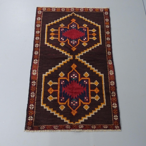 2272 - A Baluchi rug. 148x86cm.