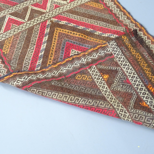 2276 - A Suzni Kilim runner. 258x71cm