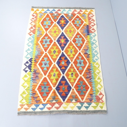 2278 - A Chobi Kilim rug. 157x100cm.