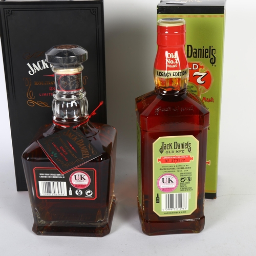 518 - 2 bottles of Jack Daniels Whisky - Old Number 7 and Holiday Select 2013 limited edition