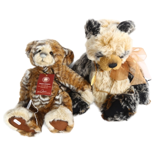 763 - CHARLIE BEARS - a group of 2 original Charlie Bears, including 