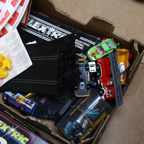 774 - A quantity of Vintage toys, including Scalextric, various racing track and associated ephemera, Scal... 