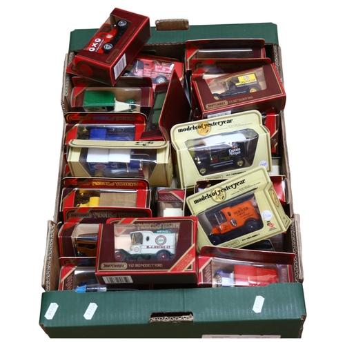 778 - A quantity of boxed diecast vehicles, including Matchbox Models of Yesteryear, Days Gone, and variou... 