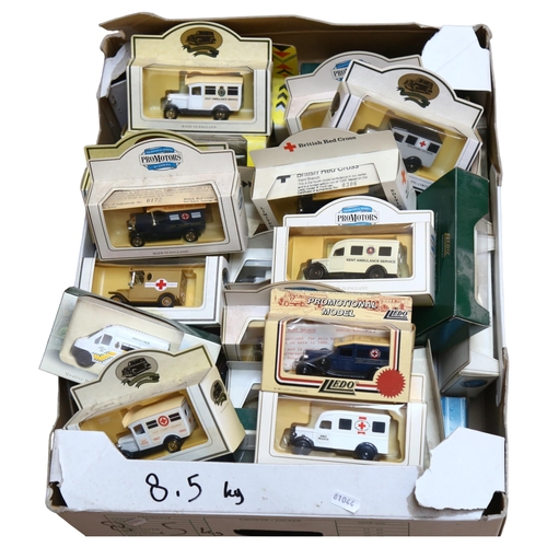 779 - A quantity of boxed diecast vehicles, including Shell Sportscar Collection, Lledo etc