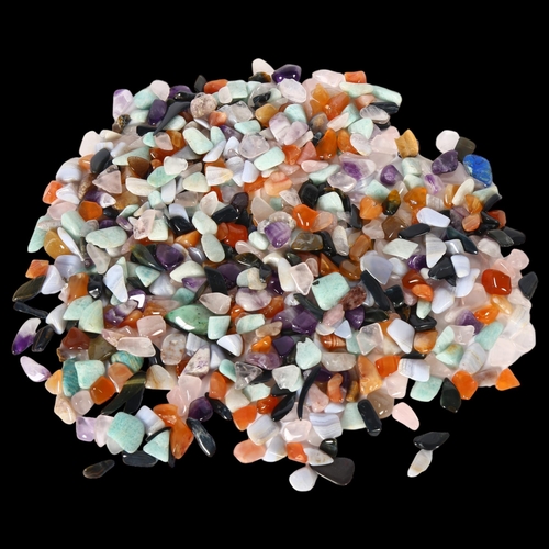 966 - A large collection of loose semi-precious stones