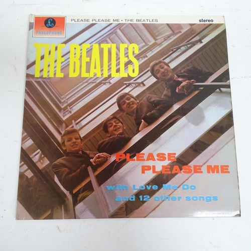 241 - MUSICAL INTEREST - THE BEATLES - a quantity of vinyl LPs, including Revolver, Help!, A Hard Day's Ni... 