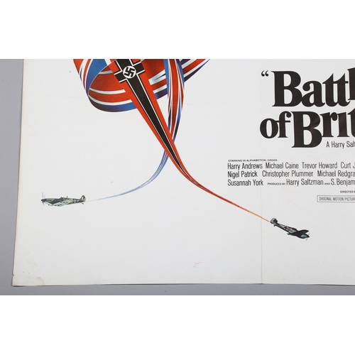 401 - Battle of Britain (1969), British Quad film poster, United Artists, 30 x 40