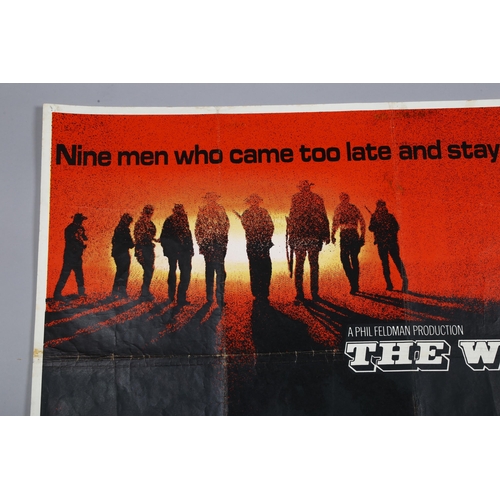 402 - The Wild Bunch (1969), British Quad film poster, Warner Brothers, 30 x 40