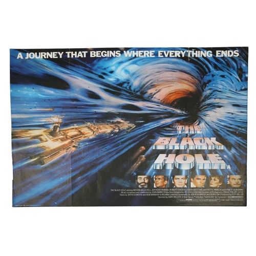 406 - The Black Hole (1979), British Quad film poster, Walt Disney production, 30 x 40