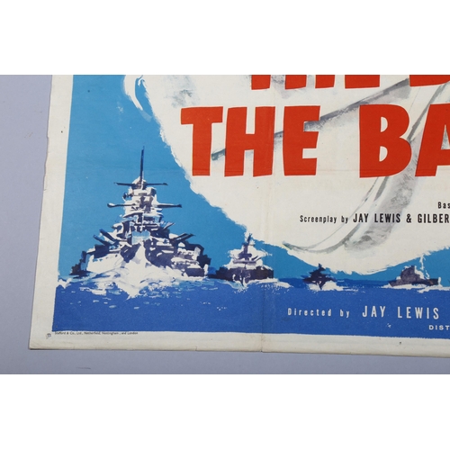 409 - The Baby and the Battleship (1956), British Quad film poster, starring John Mills and Richard Attenb... 