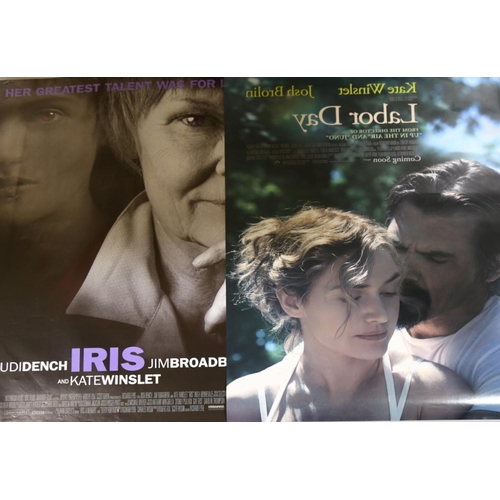 411 - 3 British Film posters,  Iris (2001), Renoir (2012), Labor Day (2013), Kate Winslett/Judy Dench star... 