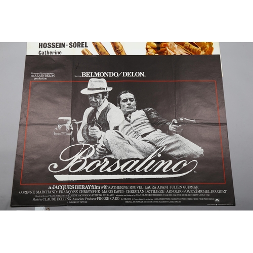 416 - 2 British Quad film posters, French crime/gangster movies, Borsalino (1970) and Highway Pickup (1963... 