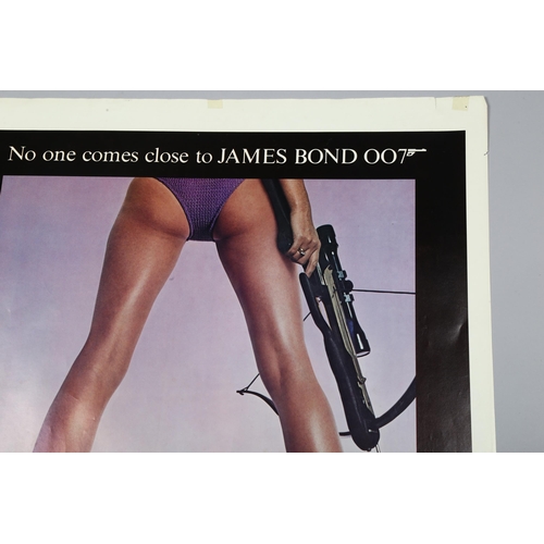 422 - James Bond 007, For your Eyes Only, US Advance one sheet, 27 x 40