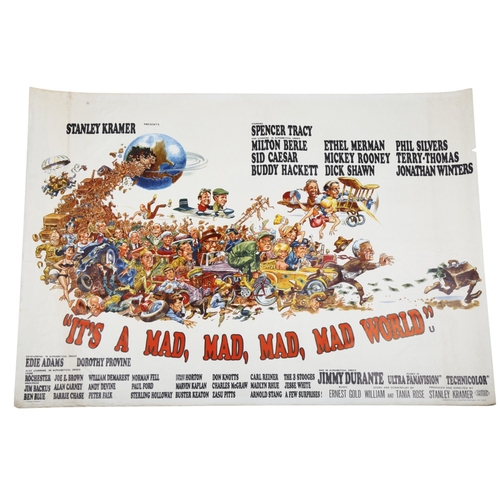 425 - It's a Mad, Mad, Mad, Mad World (1963), British Quad film poster, 40 x 30”