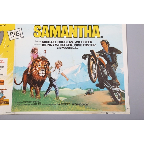 427 - Dumbo/Napoleon and Samantha (1970s), British quad film double bill film poster, 30 x 40