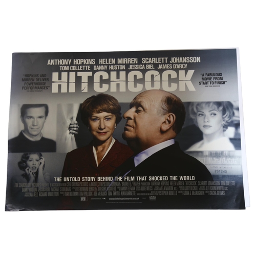 438 - 2 British Quad film posters, Much Ado About Nothing (2012), Hitchcock (2013), 30 x 40