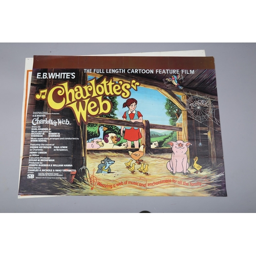 458 - 3 British Quad film posters, Mr SuperInvisible (1970), Gator (1976), Charlottes Web (1973), 30 x 40