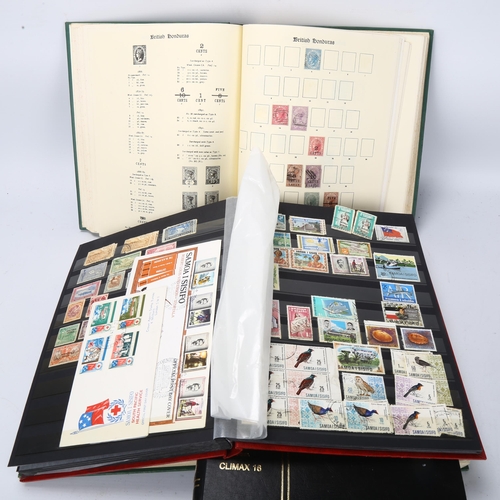 128 - POSTAGE STAMPS - 4 stock books, including Australia, New Zealand, and British Empire 1840 - 1936 (4)