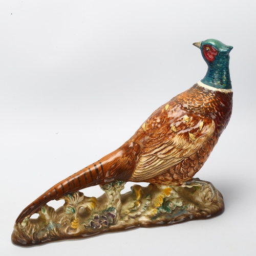 49 - BESWICK - pheasant, pattern no. 225, height 18.5cm, length 24cm