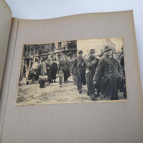 81 - An album of German Second World War military photographs