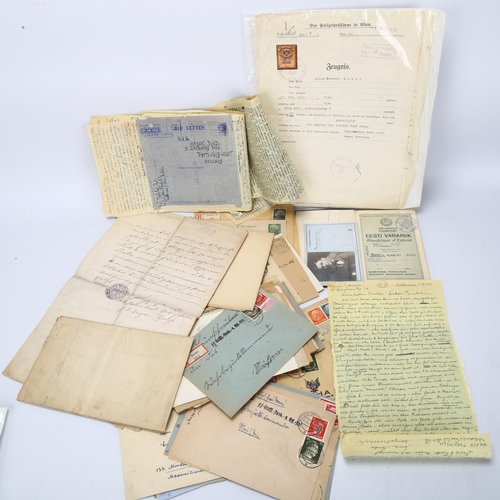 82 - A collection of German Second Great War and Second War Period ephemera