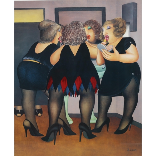 534 - Beryl Cook (1926 -2008), Going Out, colour print, signed in pencil, published by Alexander Gallery B... 