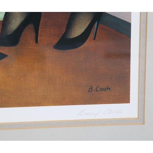 534 - Beryl Cook (1926 -2008), Going Out, colour print, signed in pencil, published by Alexander Gallery B... 