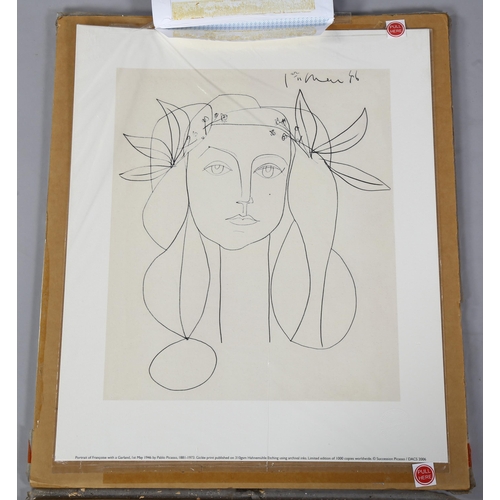 606 - After Pablo Picasso (1881 - 1973), Giclee print, Francoise with a garland, from an edition of 1000 c... 