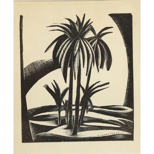 691 - Paul Nash (1889 - 1946), 3 woodcut prints for Mr Bosphorus, 1923, from an edition of 1000 copies, ov... 