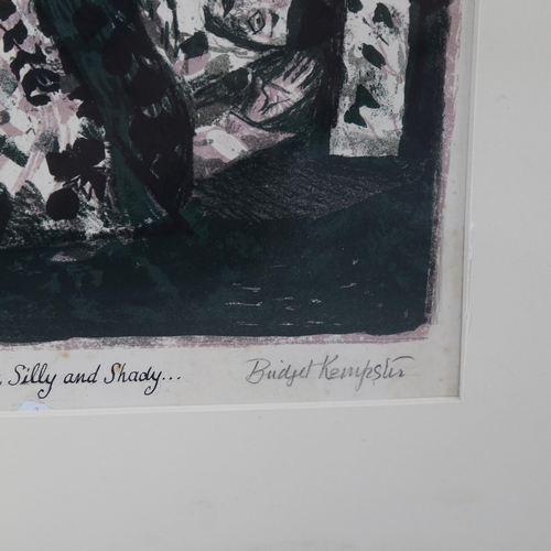 729 - Audrey Bridget Kempster (1910-1998), signed lithograph in colours on paper, Lily O’Grady, Silly and ... 