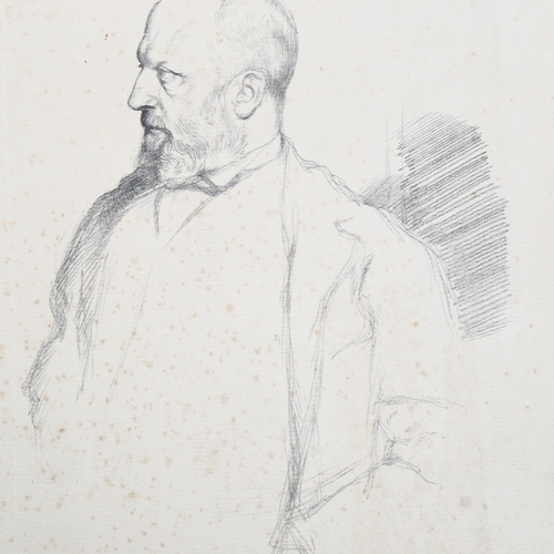 755 - William Rothenstein (1872-1945) lithograpgh print of Henry James from original 1898 sketch, sheet si... 