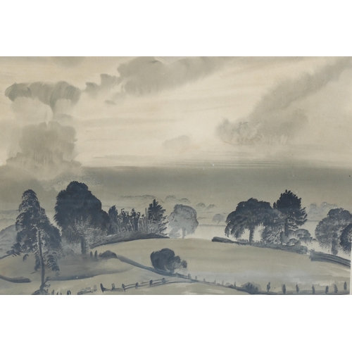 810 - Laura Knight, pair of landscape lithographs, image 35cm x 48cm, framed