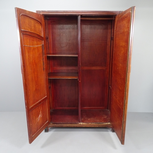 2003 - Jacob & Josef Kohn (J&J Kohn), an Austrian Art Nouveau or Jugendstil wardrobe or armoire in the mann... 