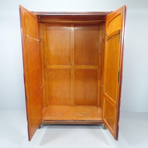 2004 - Jacob & Josef Kohn (J&J Kohn), an Austrian Art Nouveau or Jugendstil wardrobe or armoire in the mann... 