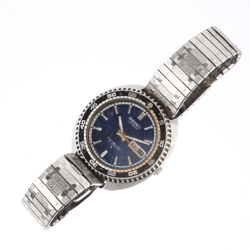 1018 - SEIKO - a Vintage stainless steel Rally Diver automatic bracelet watch, ref. 7006-8030, circa 1970s,... 